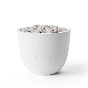 HPC Fire Element Lightweight Concrete Manual Ignition Fire Pit - Natural - Ivory Beach Stone