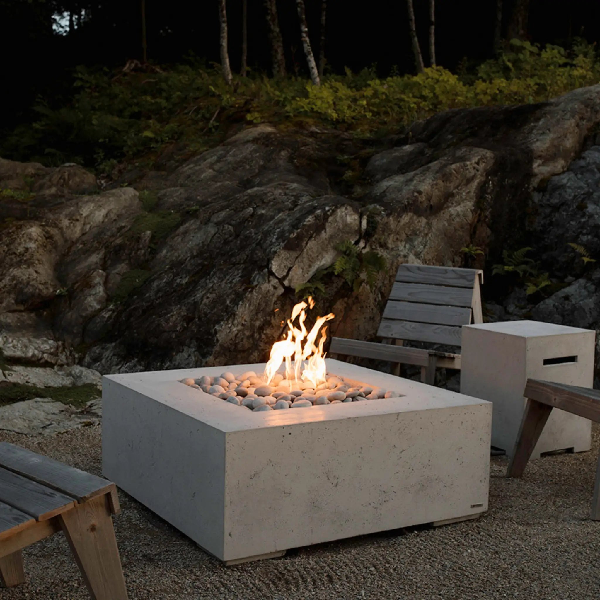 HPC Fire Inspire Alea Series 40" Lightweight Fire Pit – Modern Elegance Fire Pit