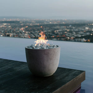 HPC Fire Inspired Element Lightweight Concrete Manual Ignition Fire Pit
